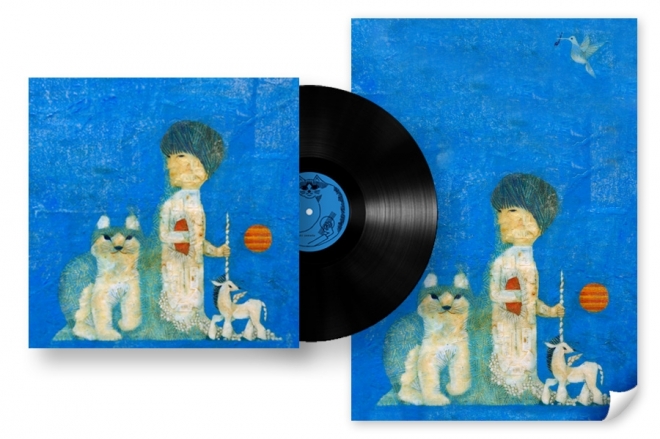 LP『新しい青の時代』＋オリジナルアートポスター