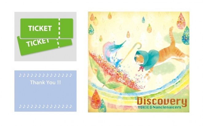 視聴券+CD:2nd mini album『Discovery』+直筆メッセージカード