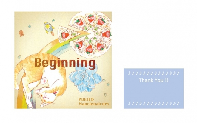 1st mini CD Album「Beginning」+直筆メッセージカード